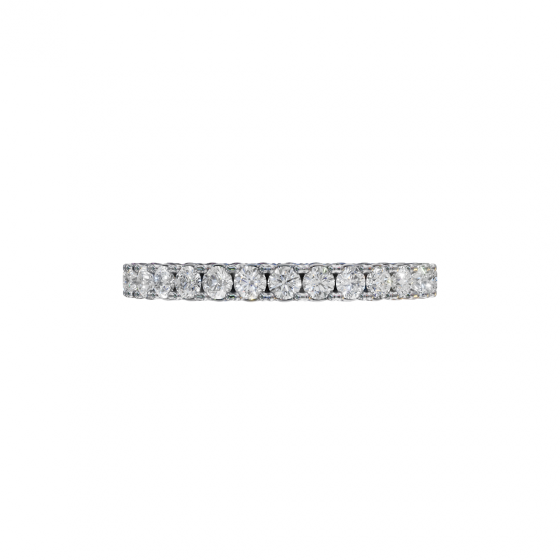 Round Diamond Eternity Band