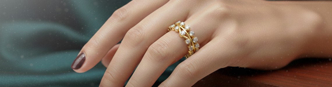 The Art of Gold Selection: 14K vs 18K in Exceptional Diamond Rings