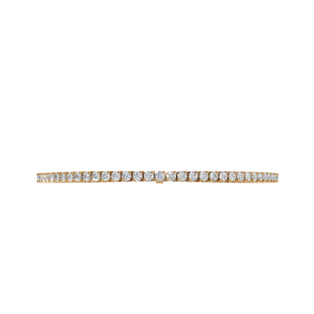 Round Cut Two Prong Setting Diamond Tennis Bracelet Round Cut Two Prong Setting Diamond Tennis Bracelet