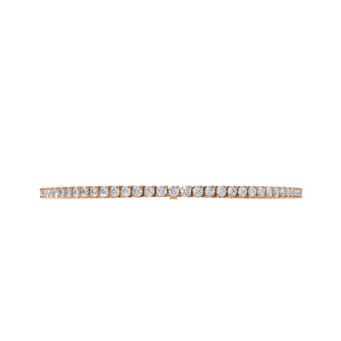 Round Cut Two Prong Setting Diamond Tennis Bracelet Round Cut Two Prong Setting Diamond Tennis Bracelet