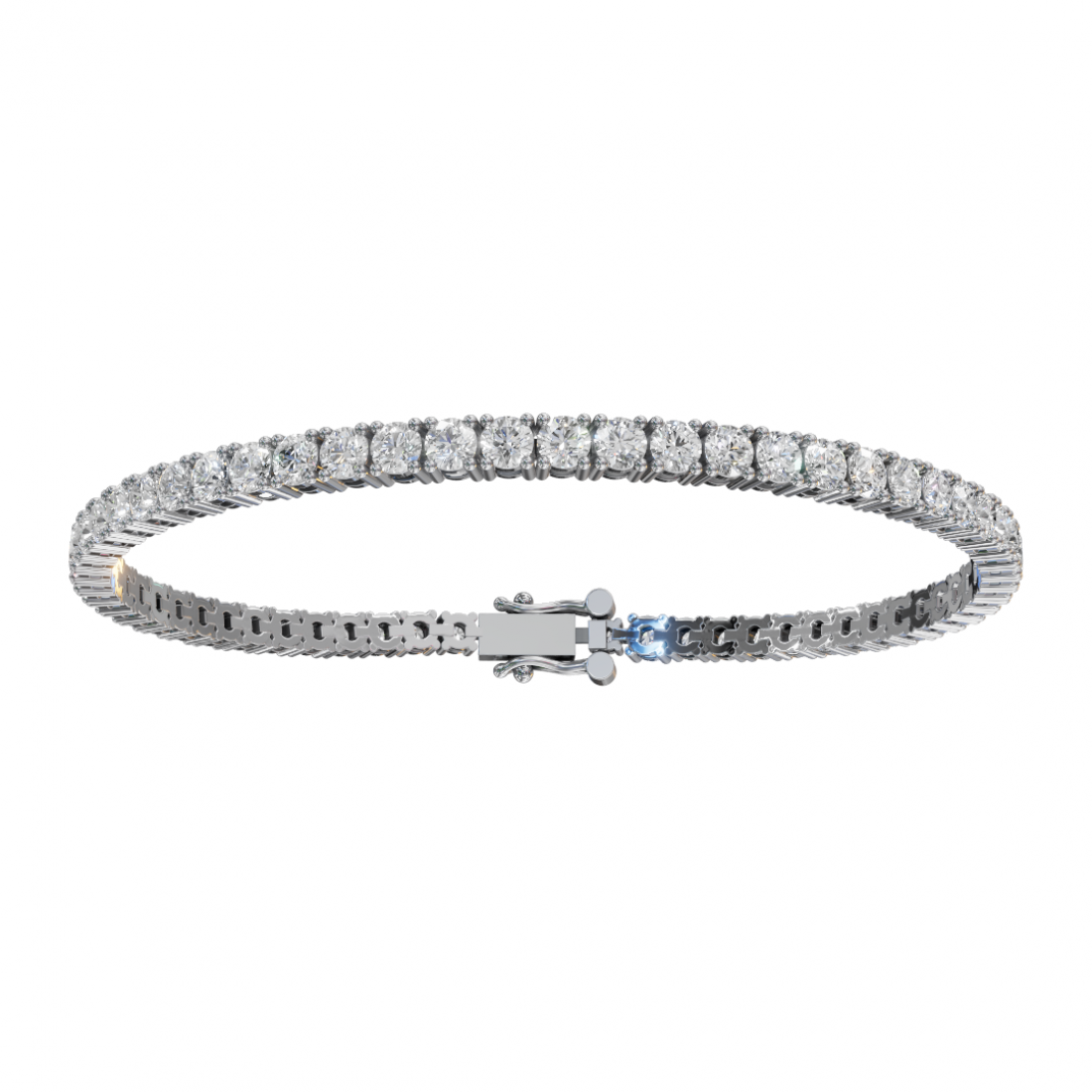 Round Cut - Classic Tennis Bracelet Round Cut - Classic Tennis Bracelet