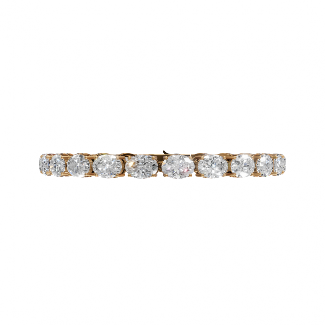 Classic Oval Cut Diamond Tennis Bracelet Classic Oval Cut Diamond Tennis Bracelet