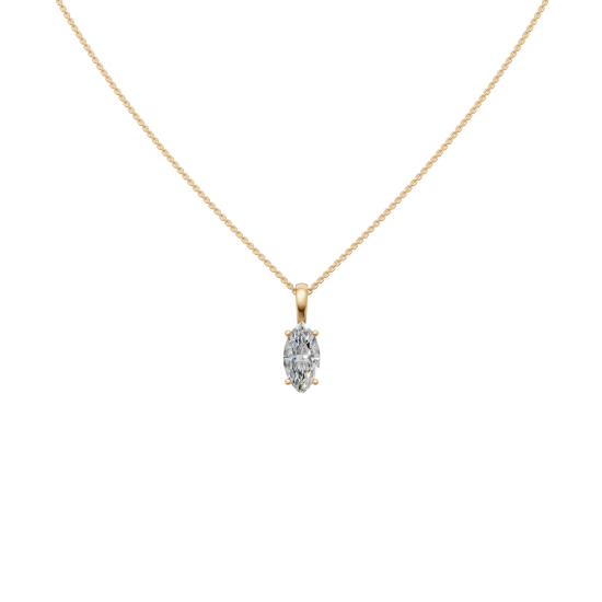 Marquise Cut Diamond Pendant Marquise Cut Diamond Pendant