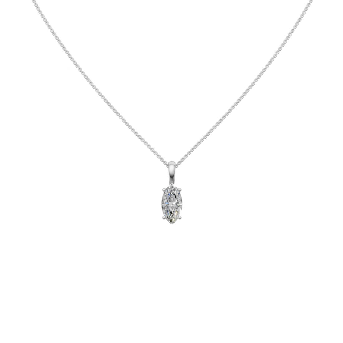 Marquise Cut Diamond Pendant Marquise Cut Diamond Pendant