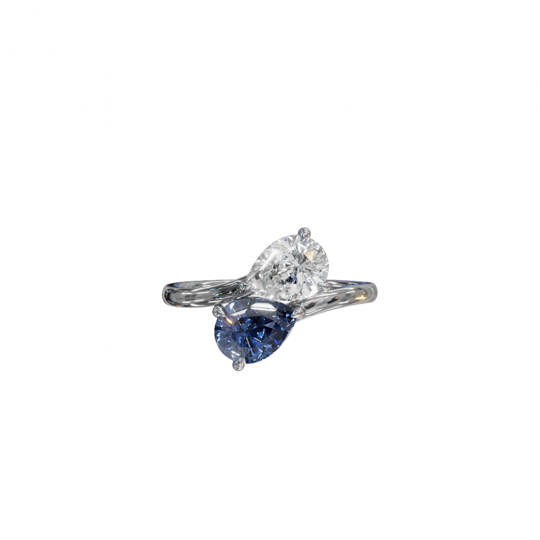 Toi et Moi Timeless Pear Diamond Ring Toi et Moi Timeless Pear Diamond Ring