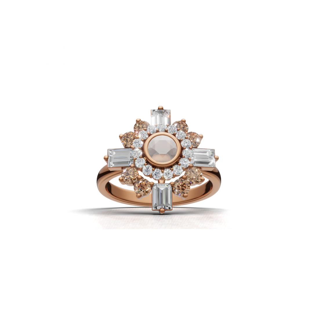 Victorian Diamond and Opal Ring Victorian Diamond and Opal Ring