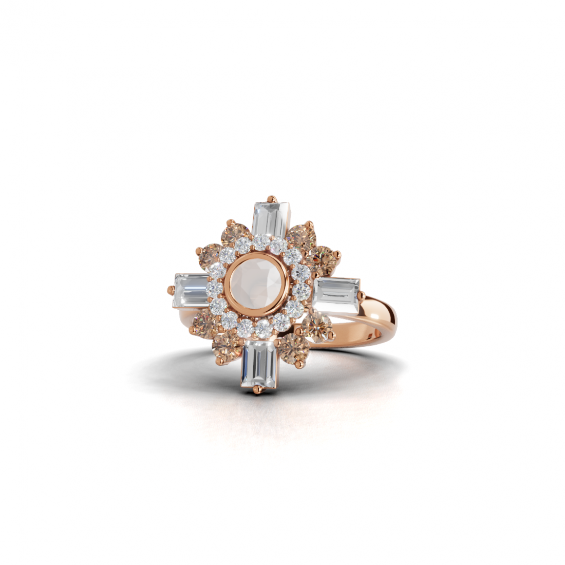Victorian Diamond and Opal Ring Victorian Diamond and Opal Ring