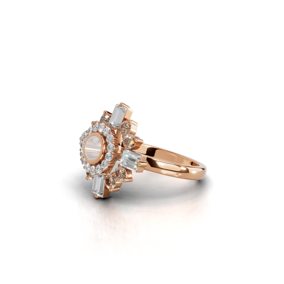 Victorian Diamond and Opal Ring Victorian Diamond and Opal Ring
