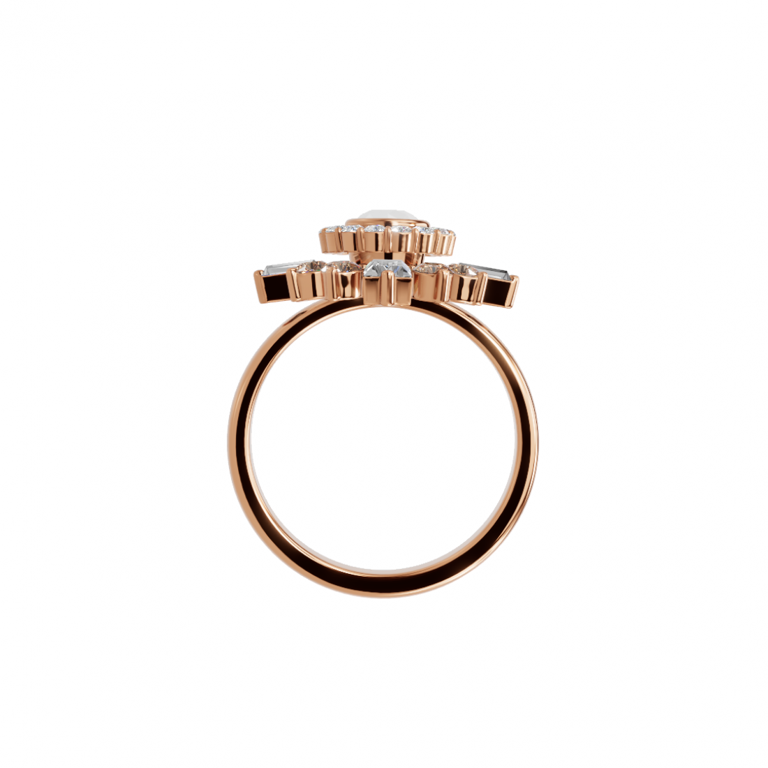 Victorian Diamond and Opal Ring Victorian Diamond and Opal Ring