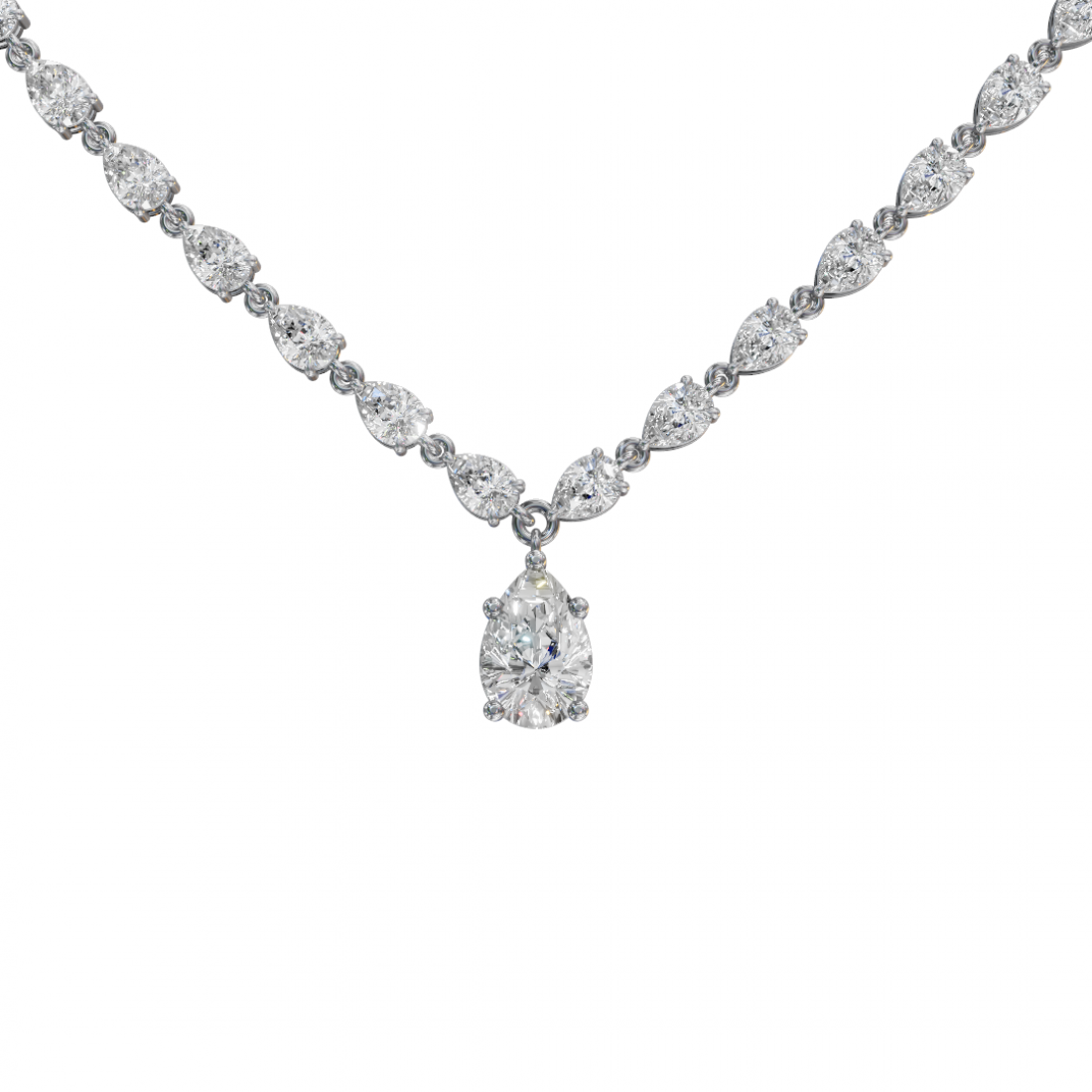 Timeless Brilliance Bespoke Diamond Necklace Timeless Brilliance Bespoke Diamond Necklace