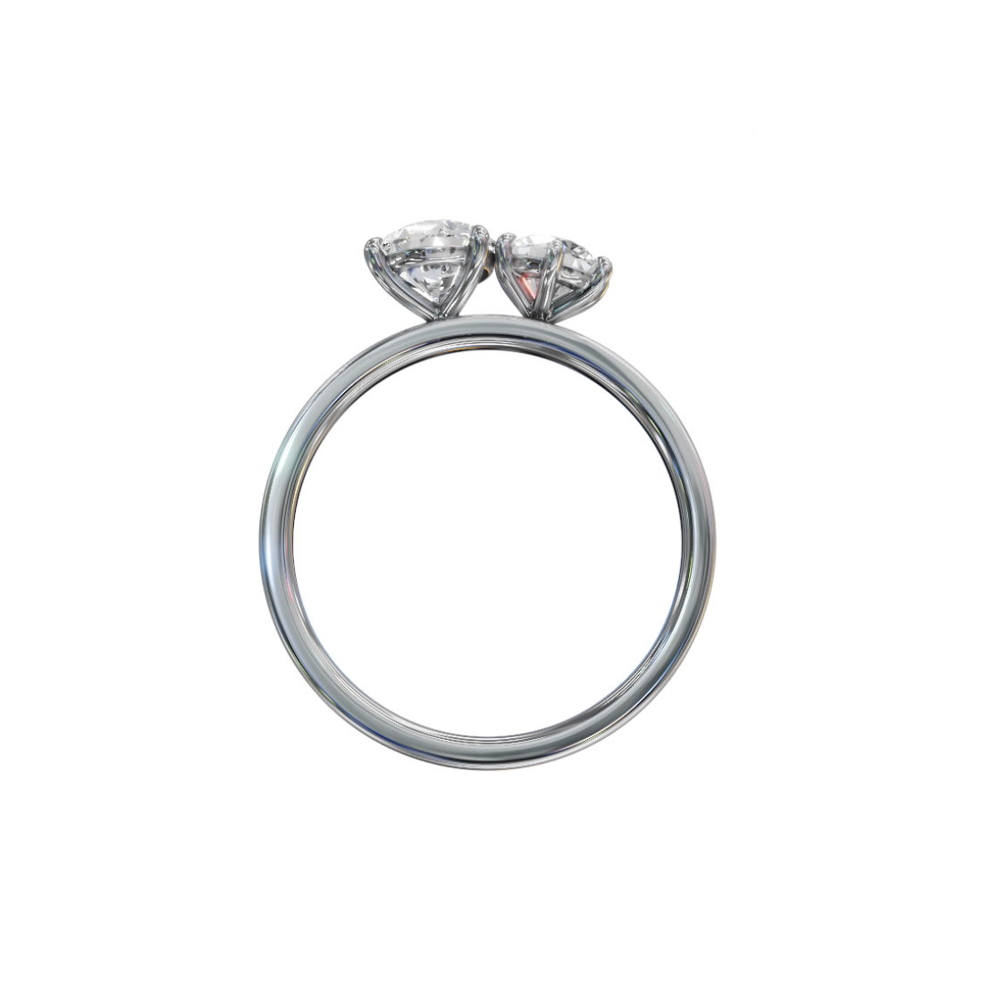 Toi Et Moi Pear and Round Diamond Ring Toi Et Moi Pear and Round Diamond Ring