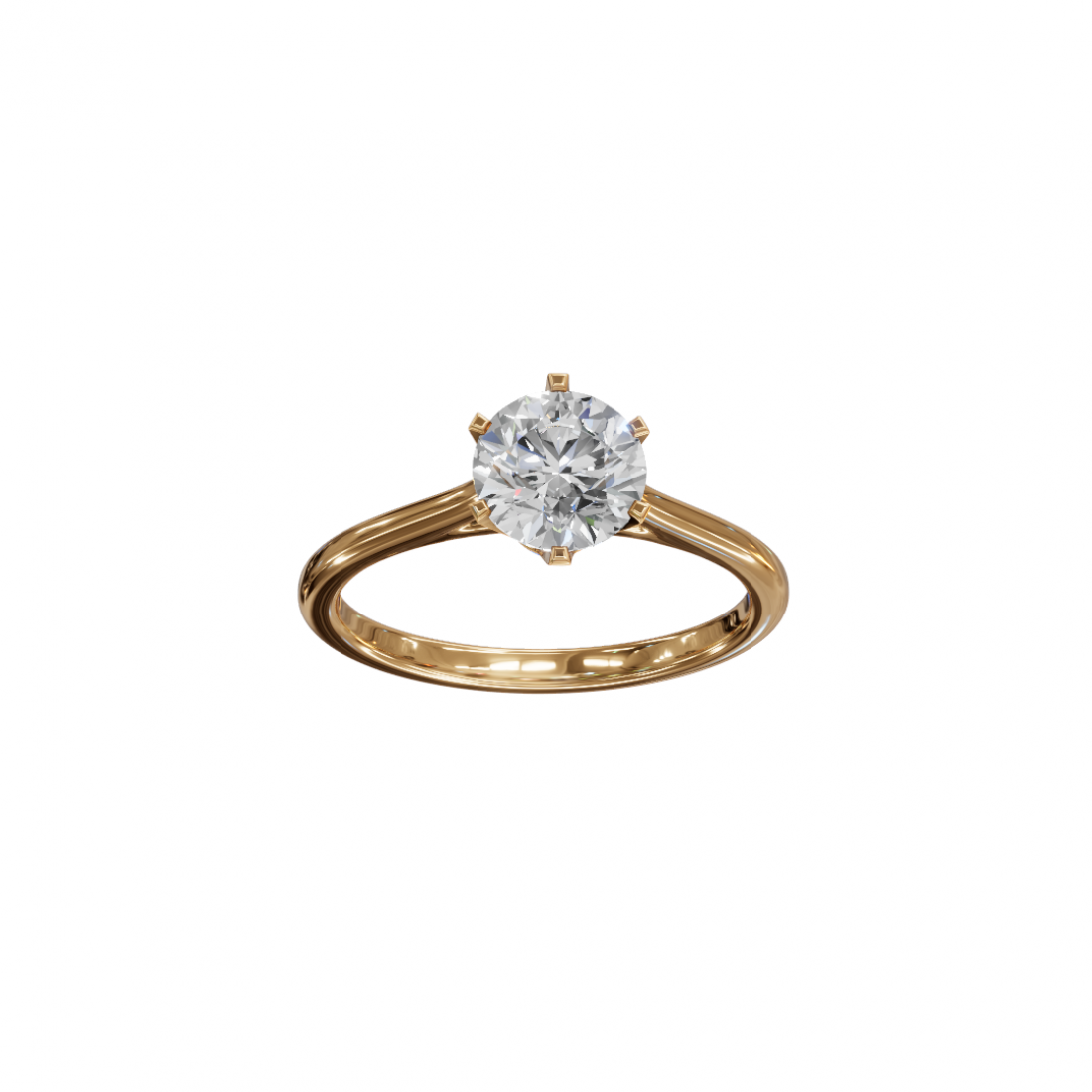 Classic Cut – Six-Prong Solitaire Ring Classic Cut – Six-Prong Solitaire Ring