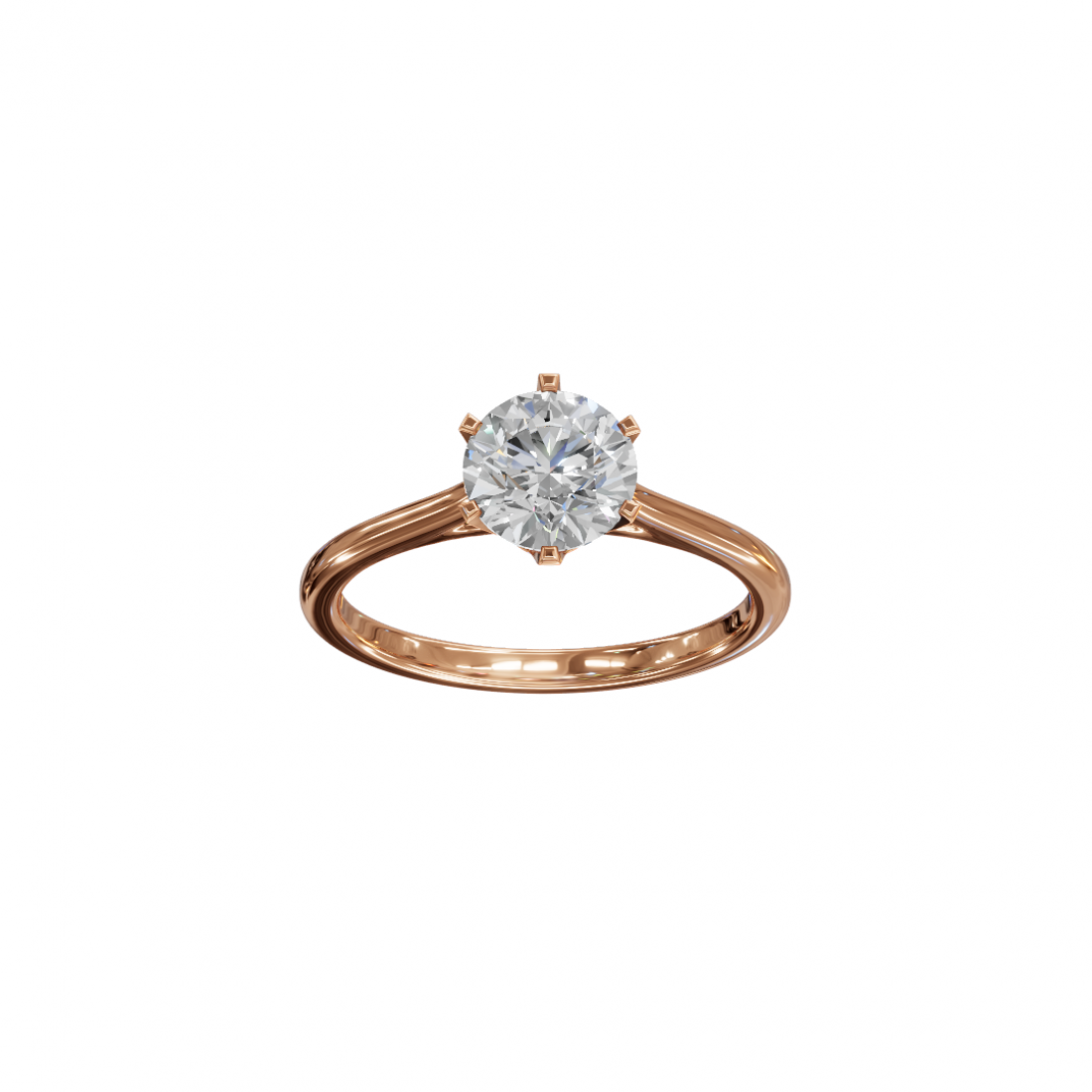 Classic Cut – Six-Prong Solitaire Ring Classic Cut – Six-Prong Solitaire Ring