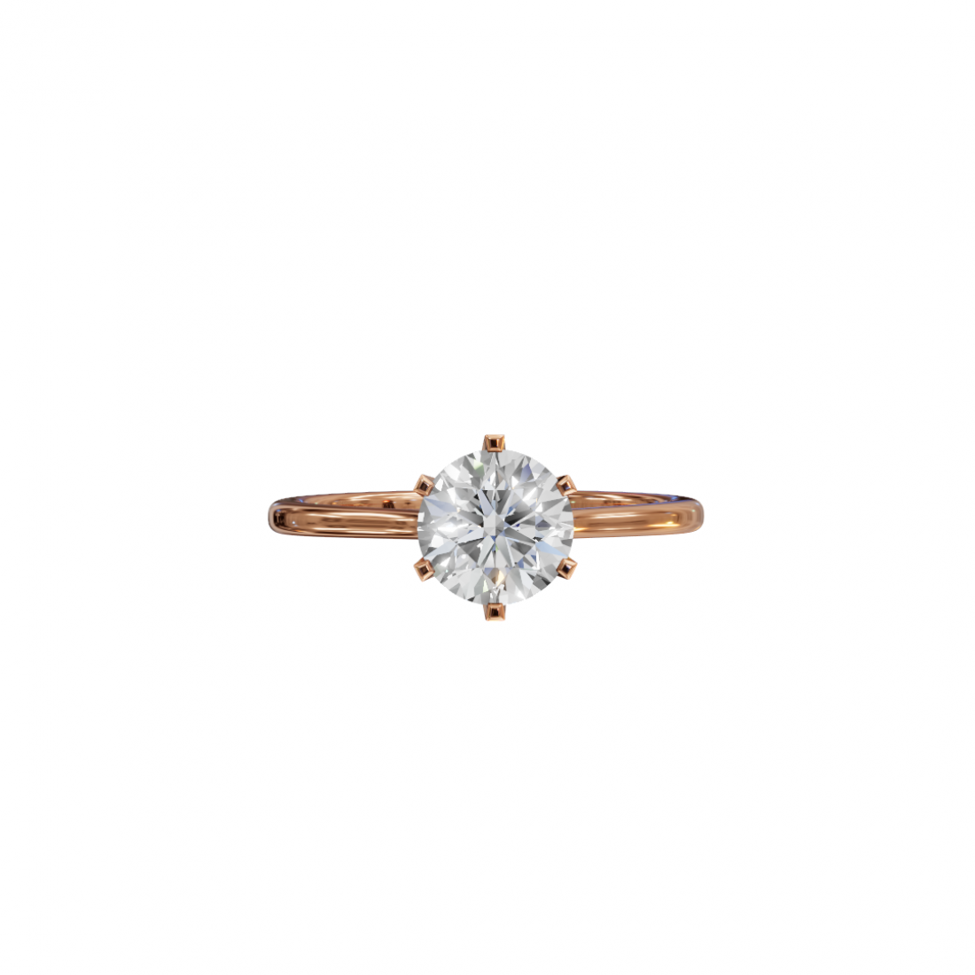 Classic Cut – Six-Prong Solitaire Ring Classic Cut – Six-Prong Solitaire Ring