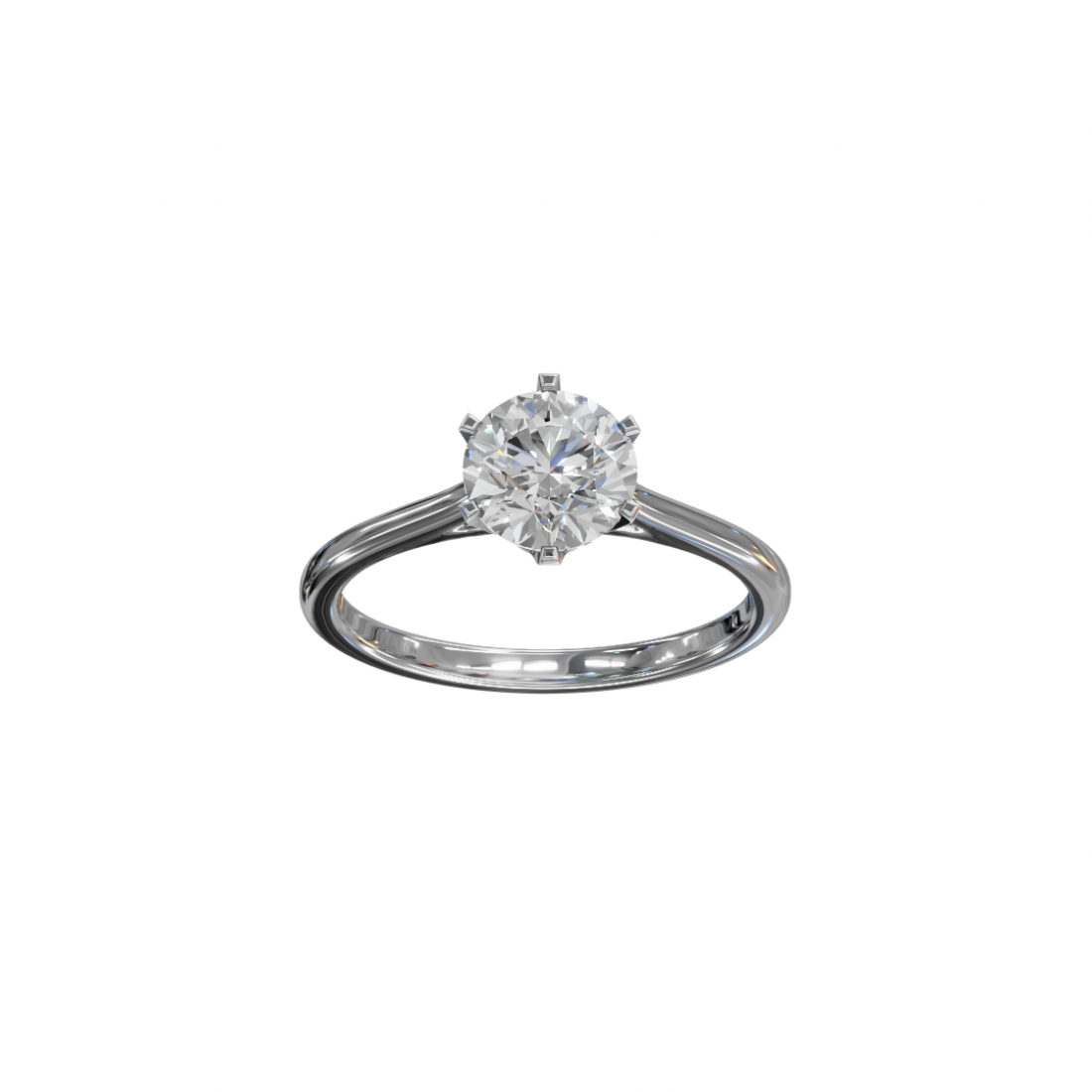 Classic Cut – Six-Prong Solitaire Ring Classic Cut – Six-Prong Solitaire Ring