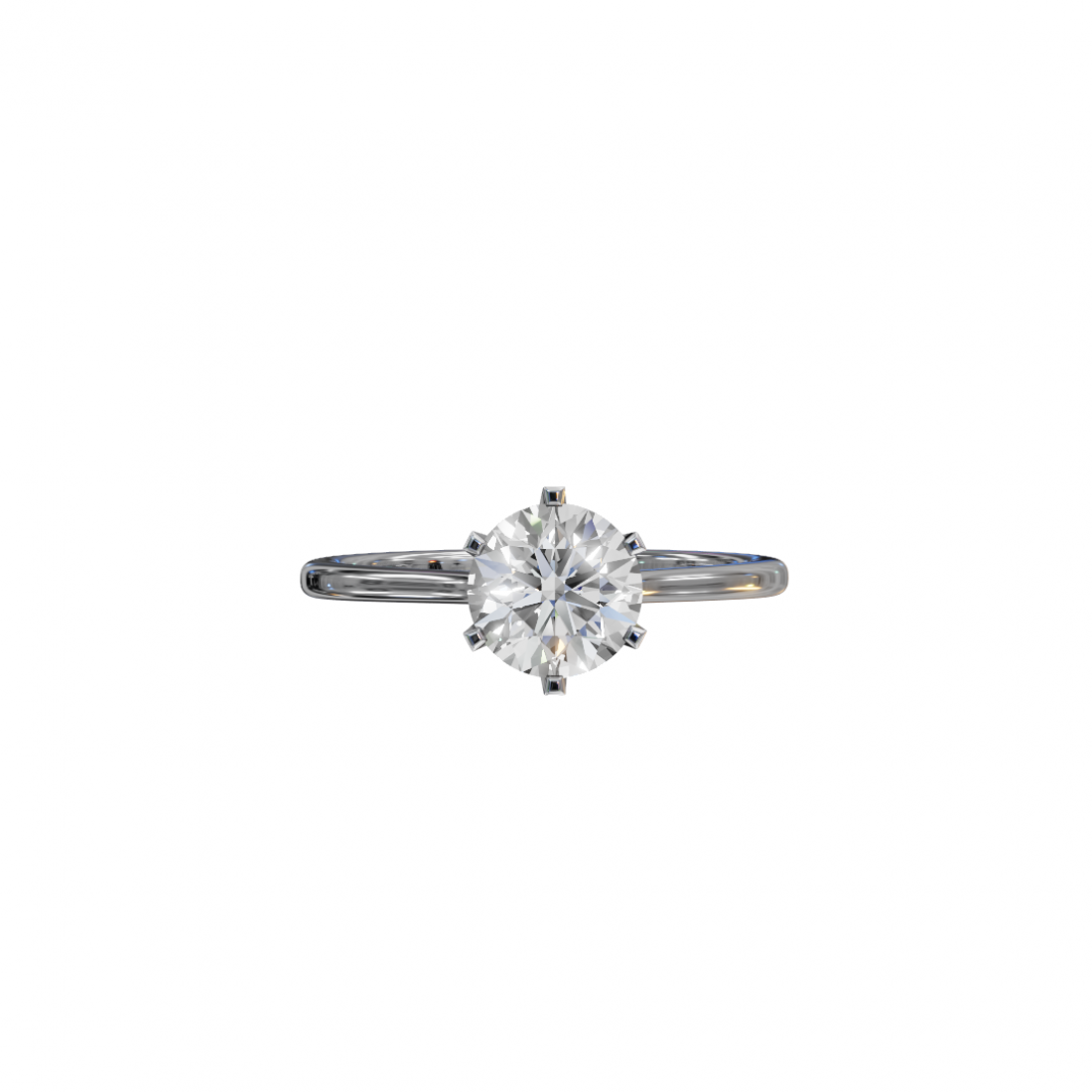 Classic Cut – Six-Prong Solitaire Ring Classic Cut – Six-Prong Solitaire Ring