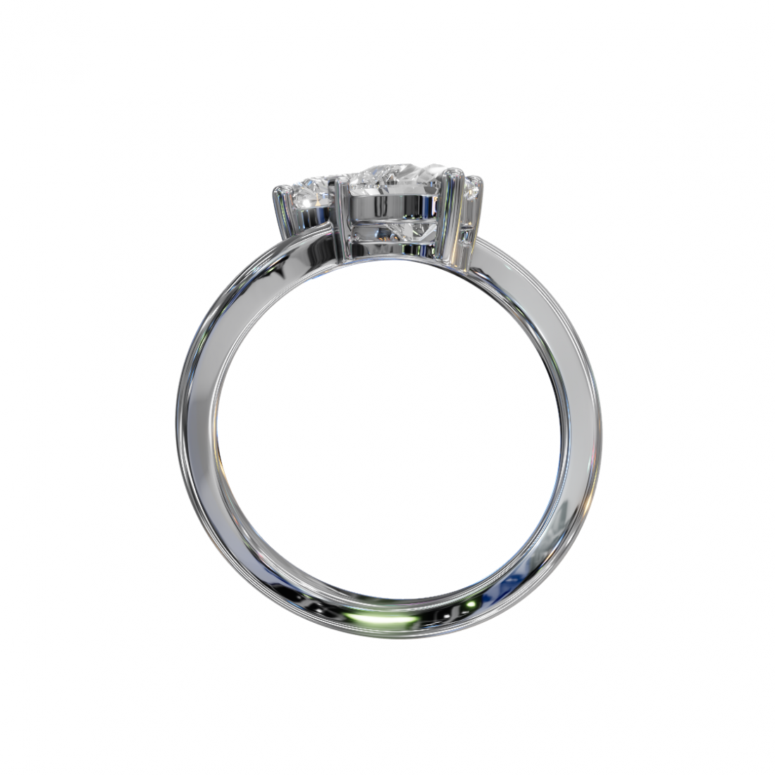 Toi Et Moi Heart-Shaped Ring Toi Et Moi Heart-Shaped Ring
