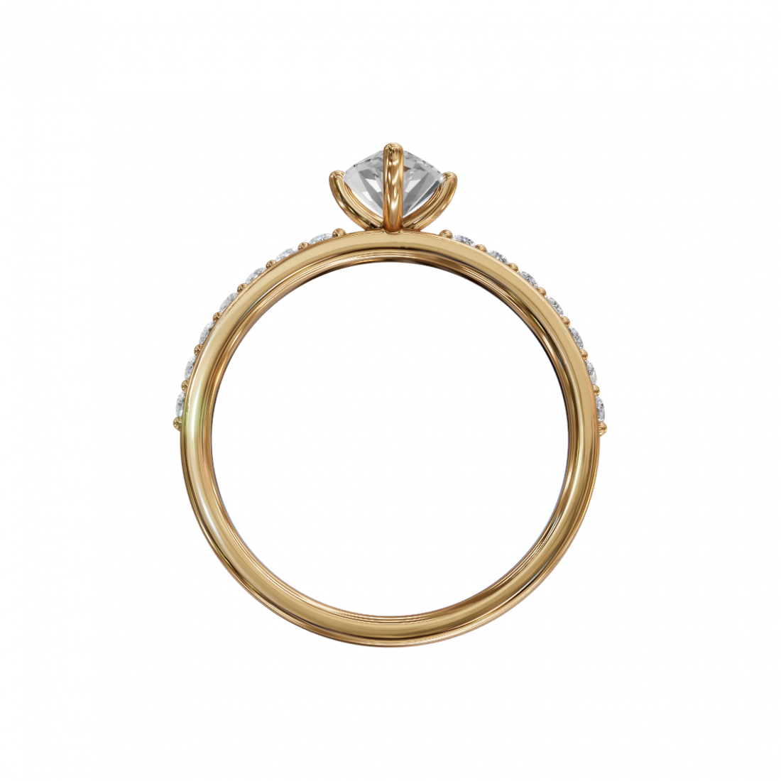 Marquise Diamond Pavé Band Ring Marquise Diamond Pavé Band Ring