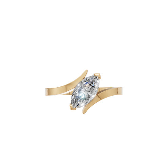 Marquise Diamond Tension-Style Ring Marquise Diamond Tension-Style Ring